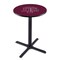 Holland Bar Stool Co 36" Blk Wrinkle Texas A&M Pub Table L211B3628TexA-M - alternate 1